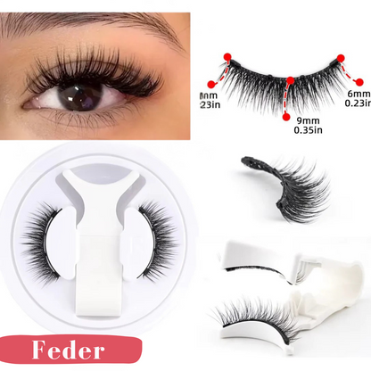 VELOURA® MAGNETISCHE WIMPERN | OHNE KLEBER